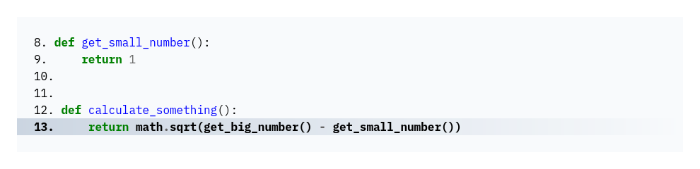 Stacktrace with local variables