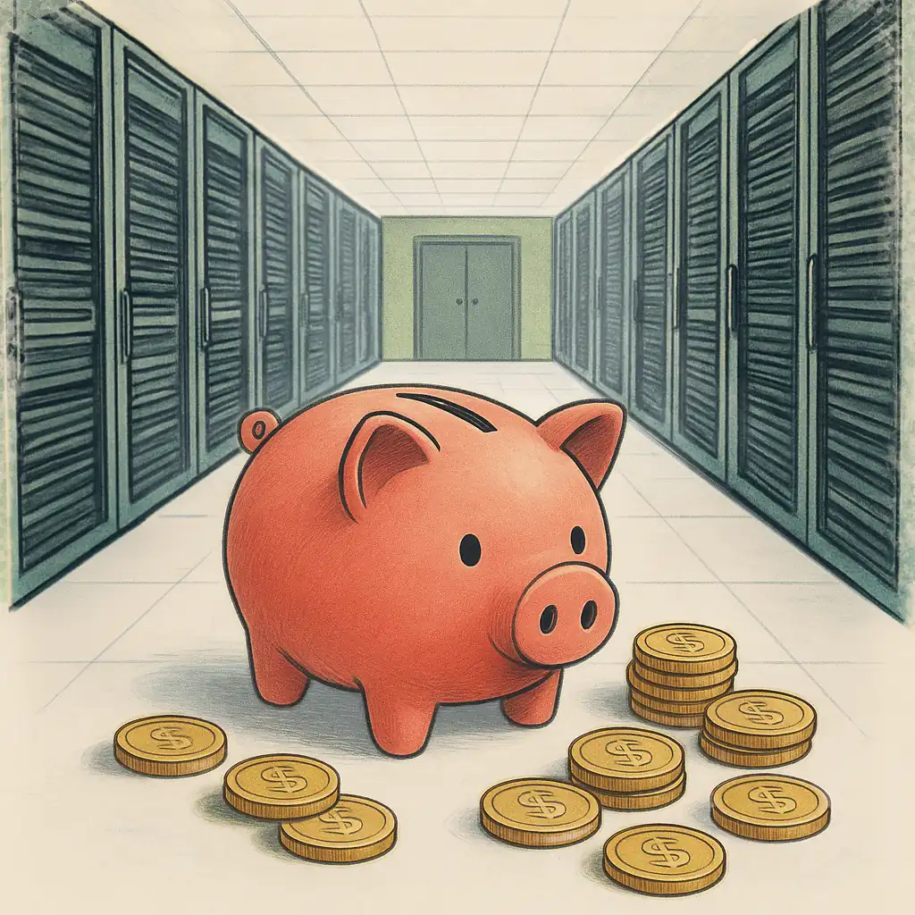 Piggybank in the Data Center