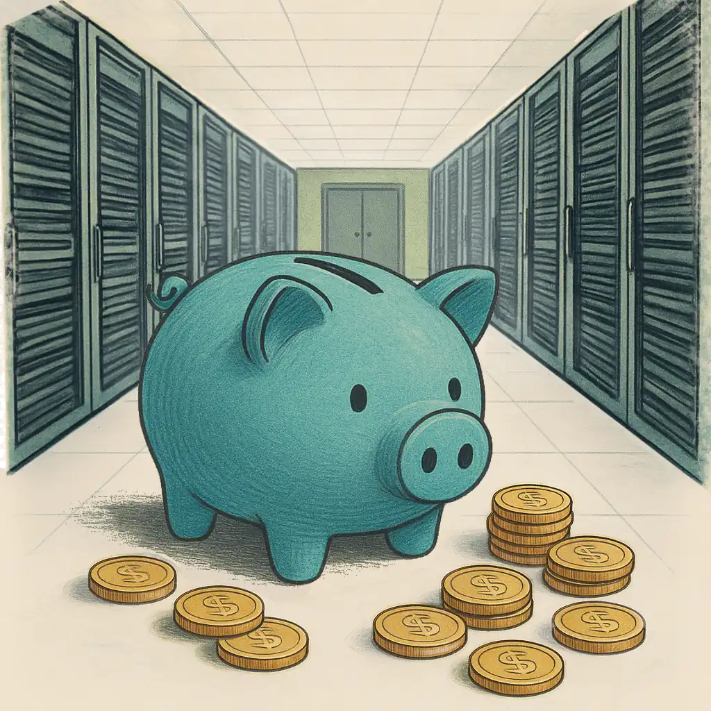 Piggybank in the Data Center
